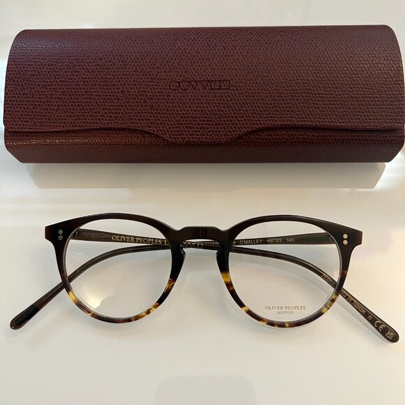 OLIVER PEOPLES O'Malley 47mm Optical MSRP$482 Christian Bale's  Fav Timeless des - Picture 11 of 15